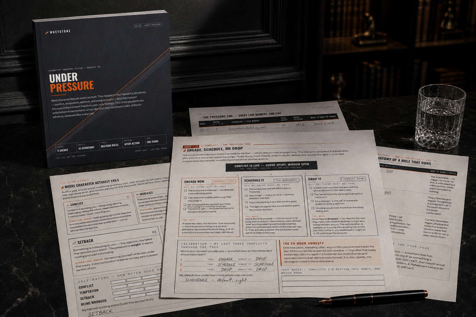 Under Pressure — printed Whetstone PDF booklet and worksheets