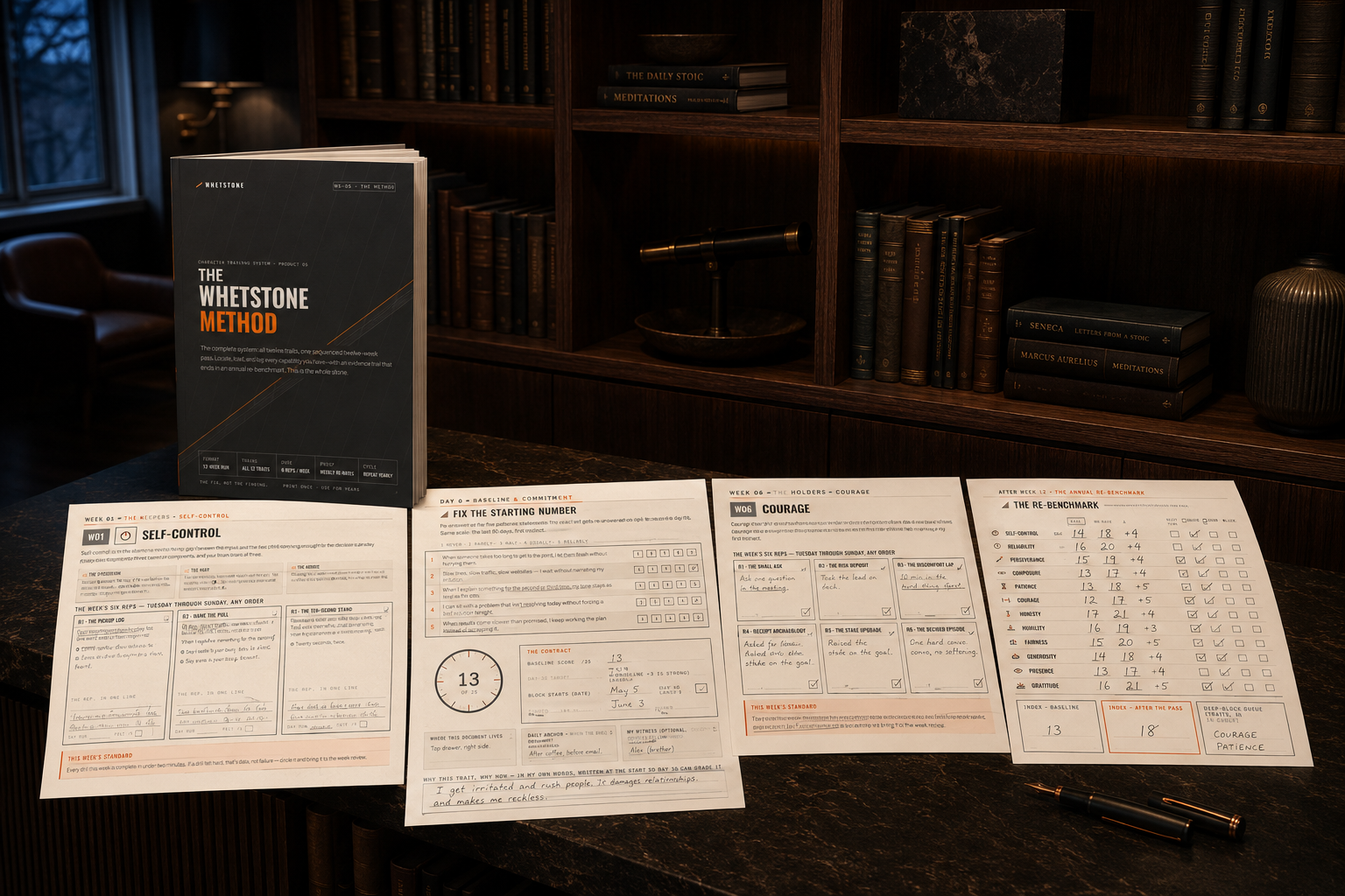 The Whetstone Method — printed Whetstone PDF booklet and worksheets