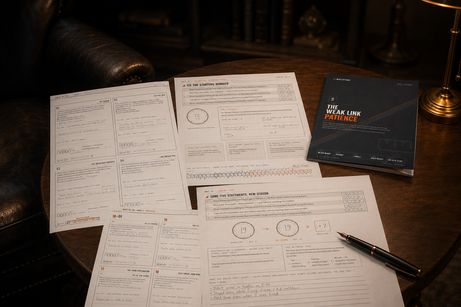 The Weak Link — printed Whetstone PDF booklet and worksheets